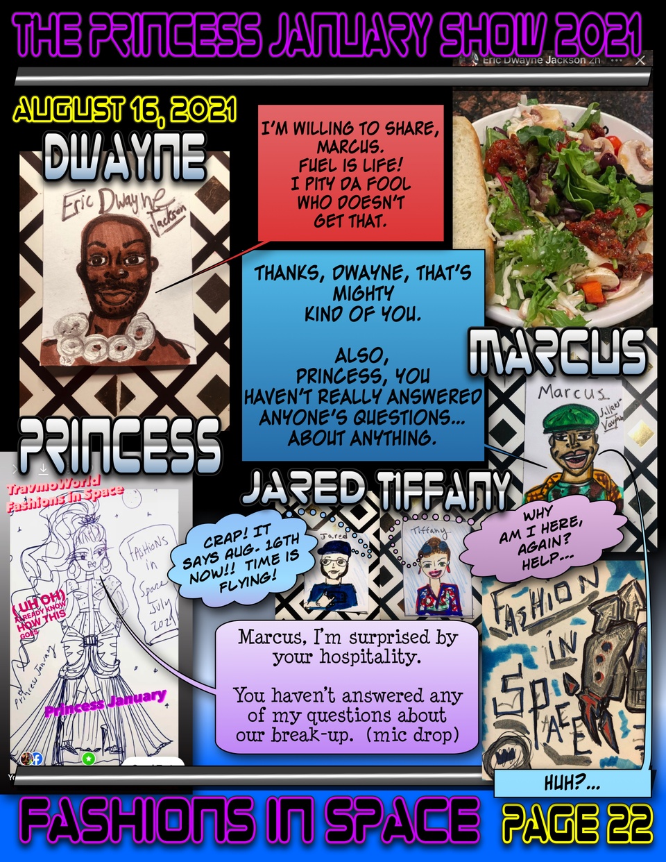  The Princess January Show 2021 : Fashions in Space Pg. 22