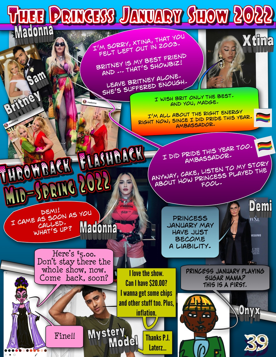  "Thee" Princess January Show 2022 : Copycat pg. 39