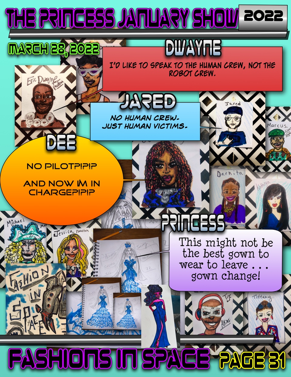  The Princess January Show 2021 : Fashions in Space Pg. 31