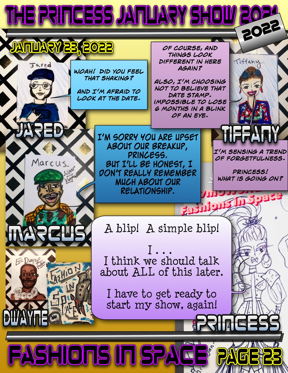  The Princess January Show 2021 : Fashions in Space Pg. 23