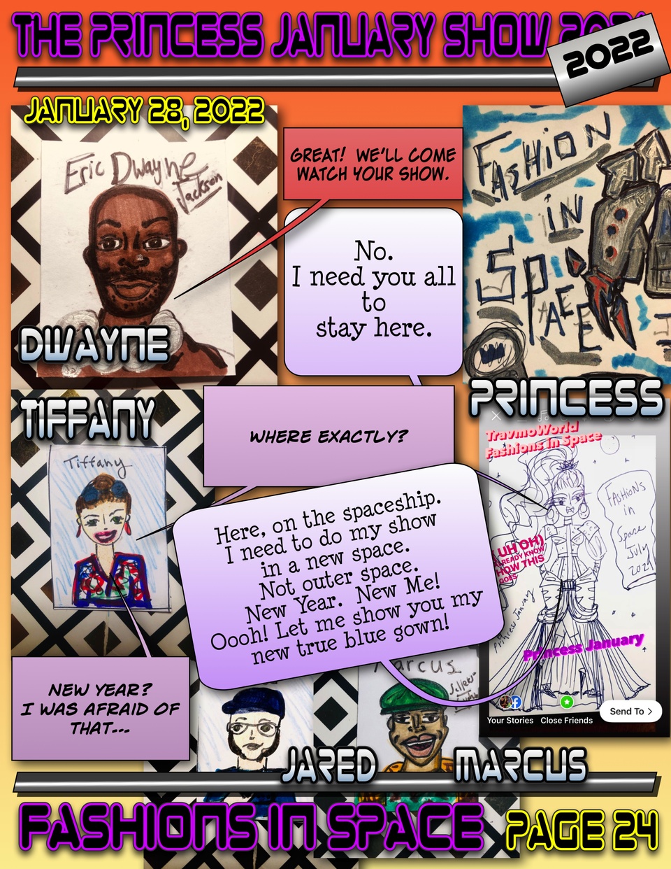  The Princess January Show 2021 : Fashions in Space Pg. 24