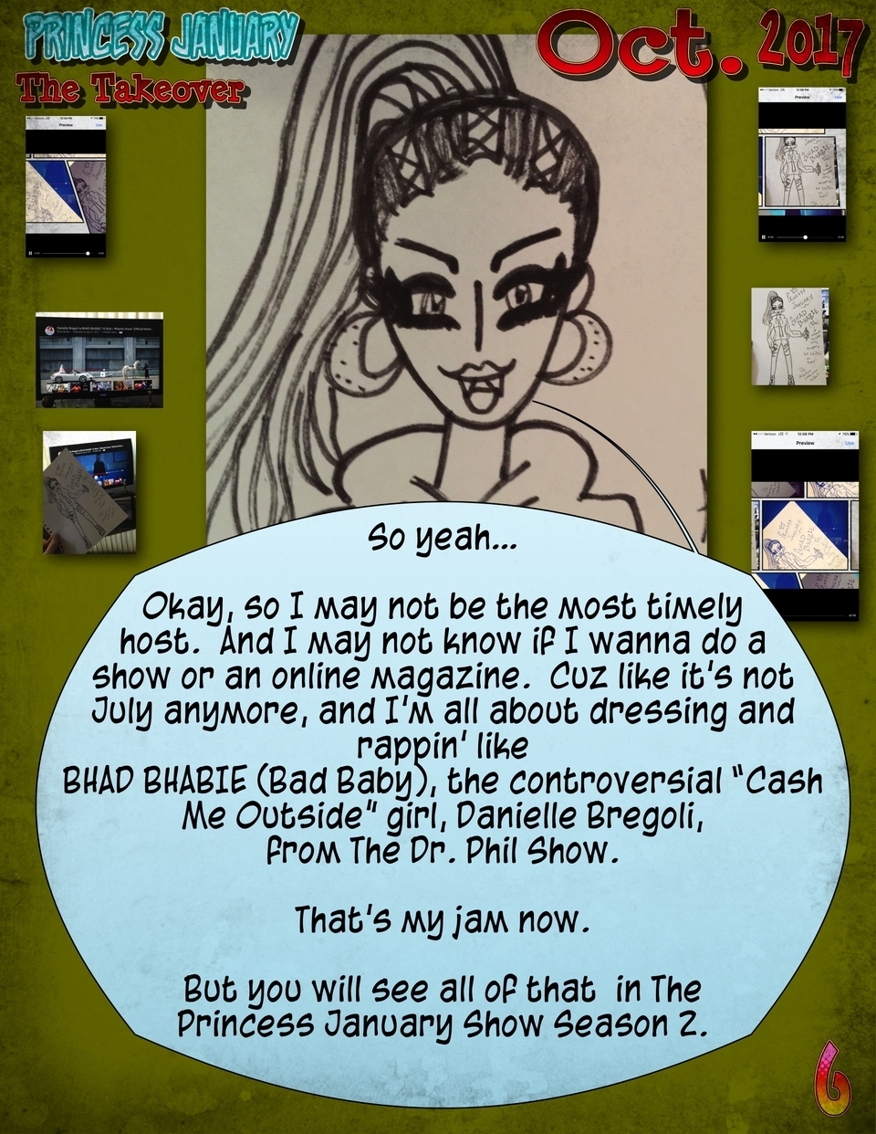 Princess January : The Takeover October 2017 : Pg. 6