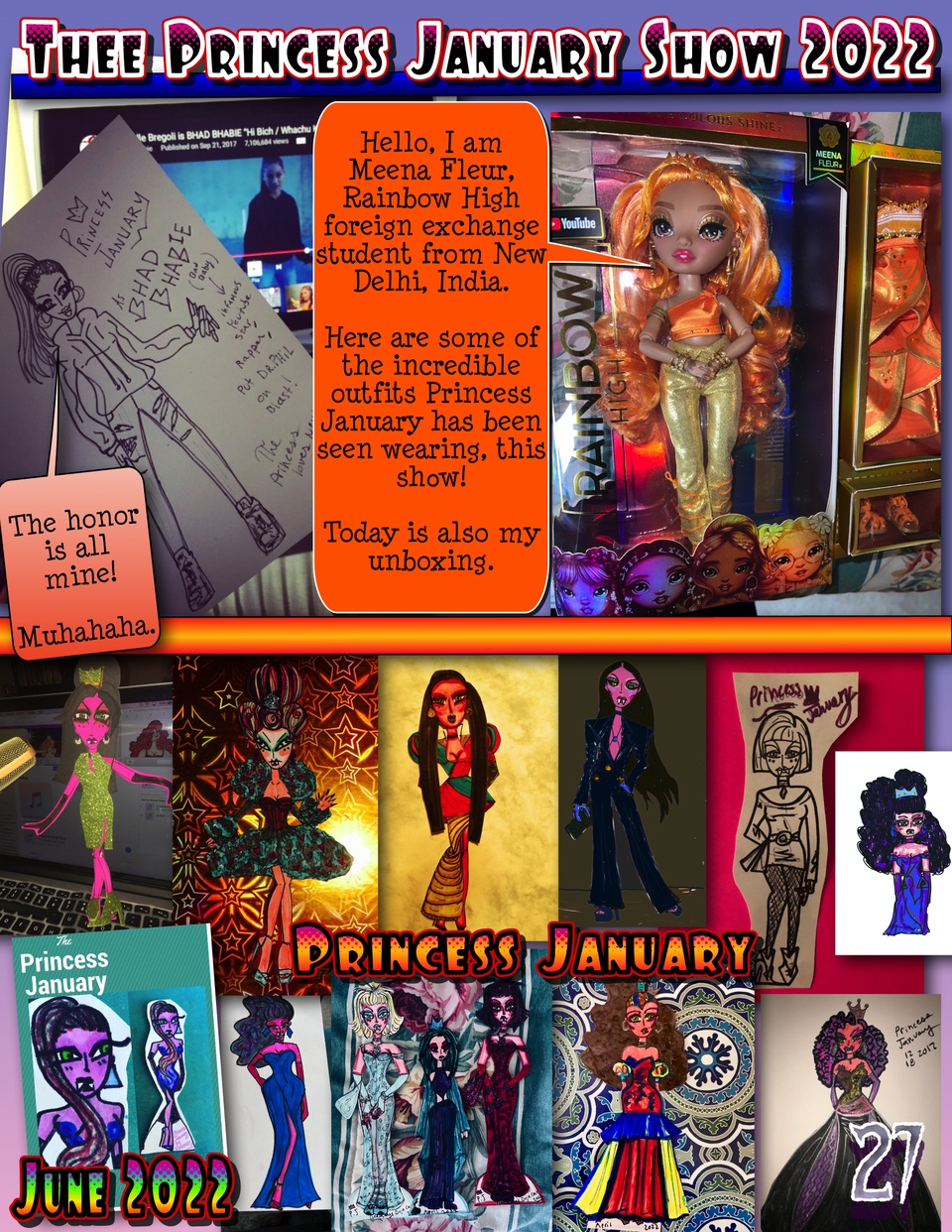  "Thee" Princess January Show 2022 : Copycat pg. 27