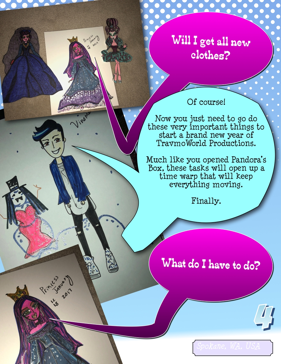 The Princess January Show : The Takeover : The TravmoWorld Christmas Special 2017 Pg. 4