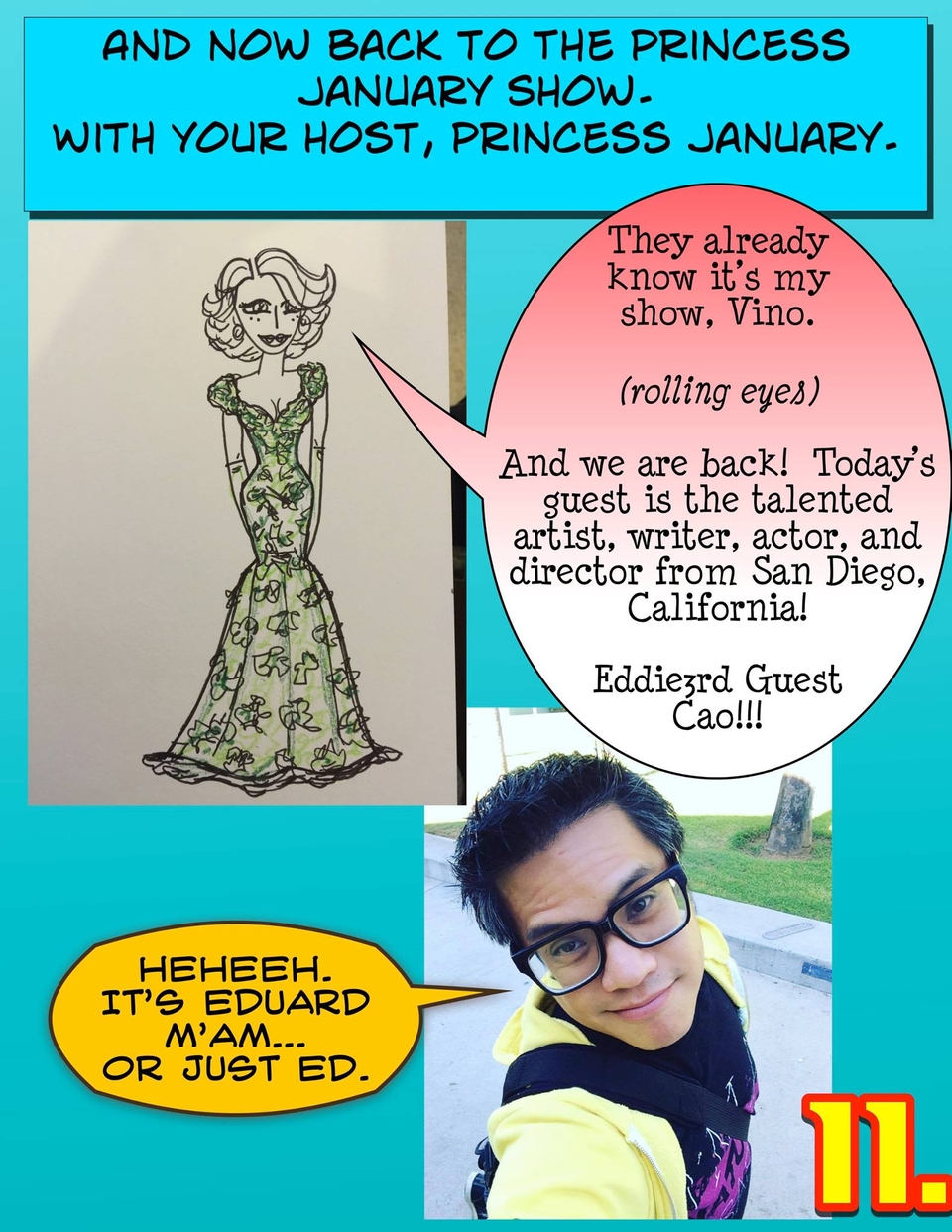 The Princess January Show : Episode 3 : Pg. 11