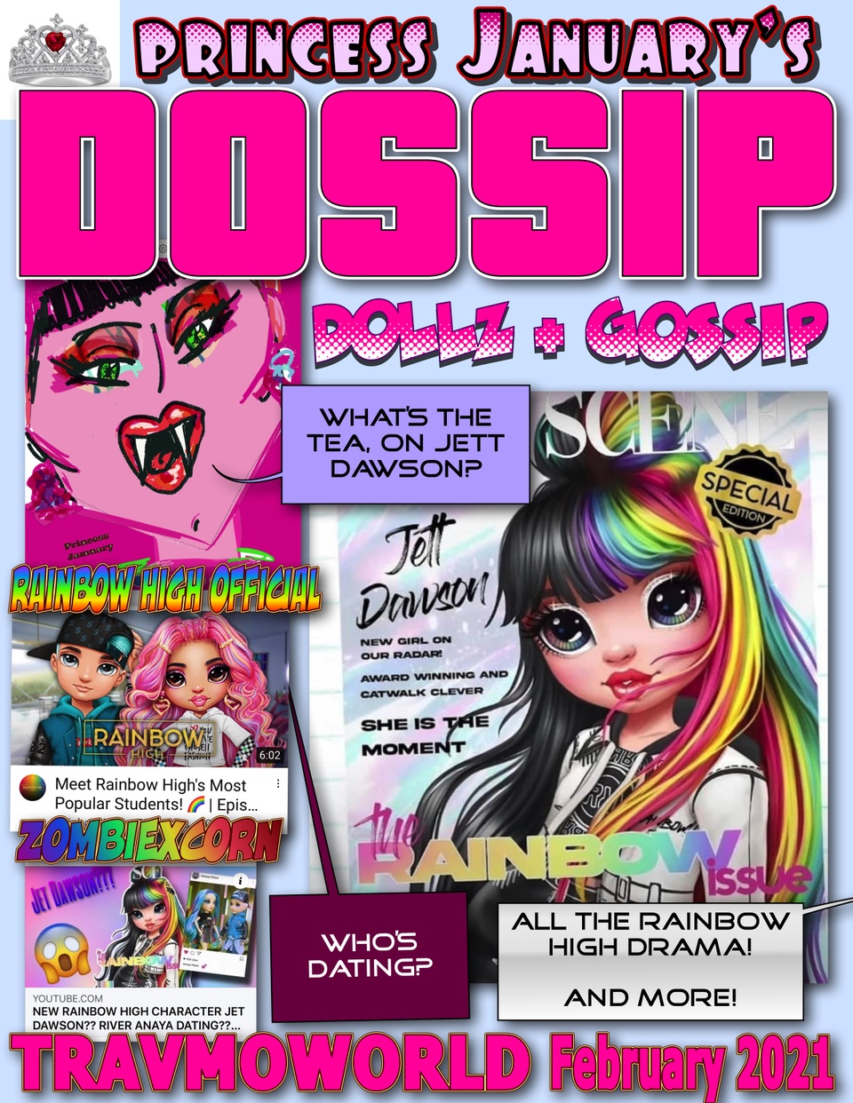Princess January's DOSSIP Cover