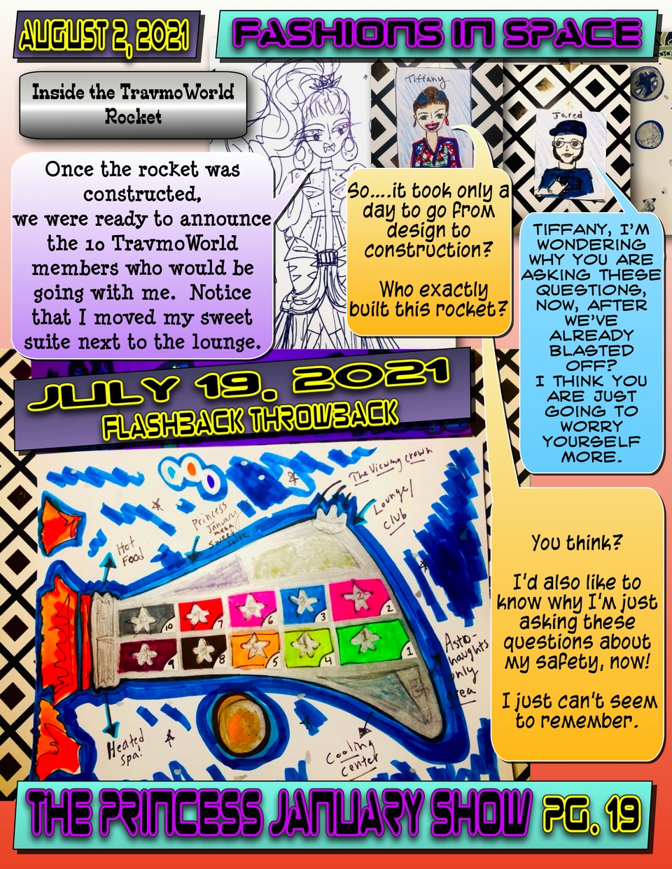  The Princess January Show 2021 : Fashions in Space Pg. 19