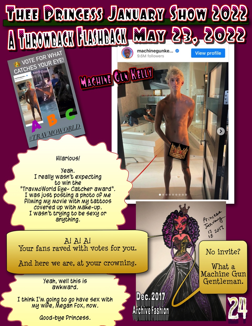  "Thee" Princess January Show 2022 : Copycat pg. 24