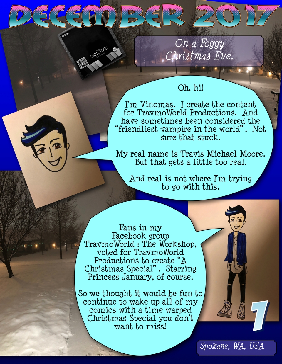 The Princess January Show : The Takeover : The TravmoWorld Christmas Special 2017 Pg. 1