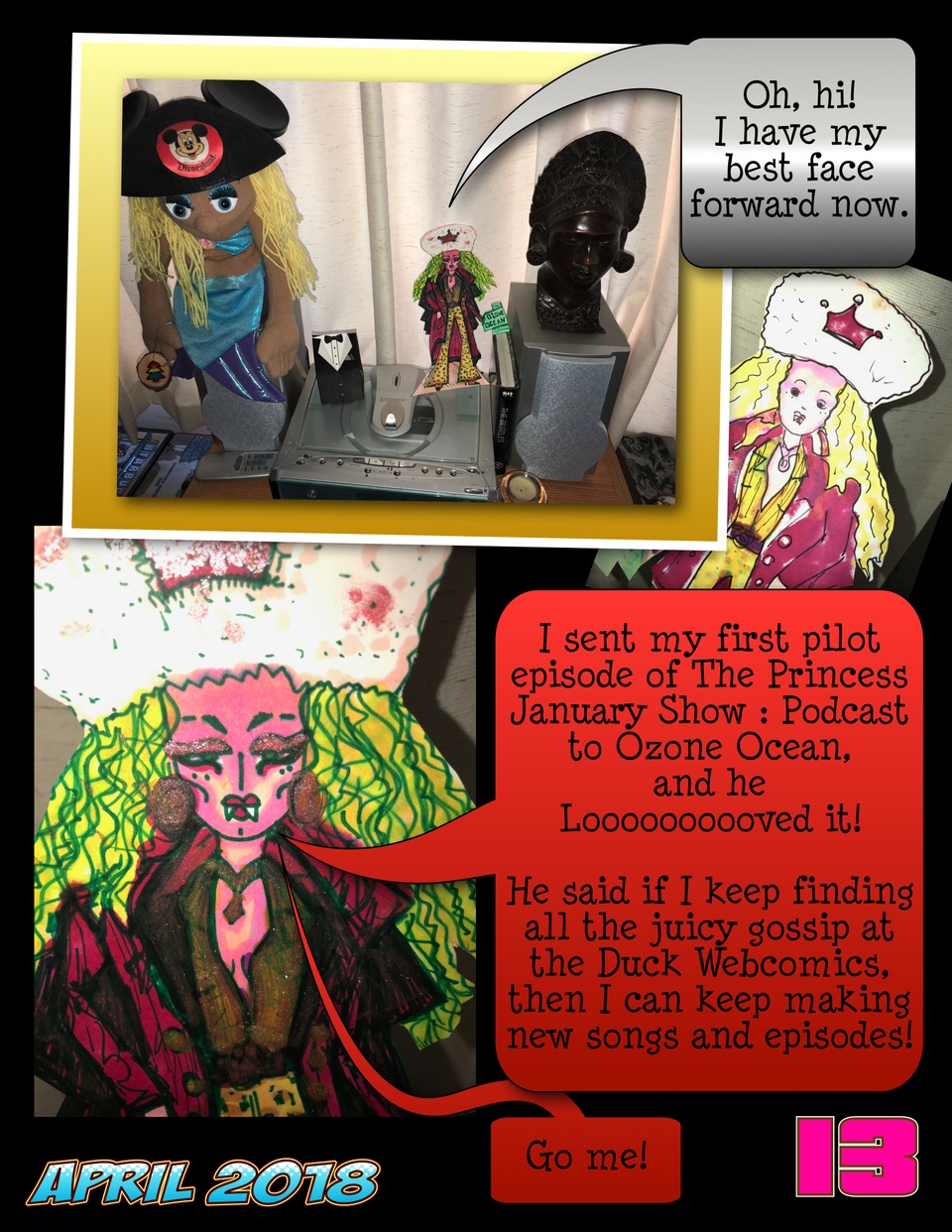 The Princess January Show Season 2 : Episode 4 : April 2018 : Pg. 13