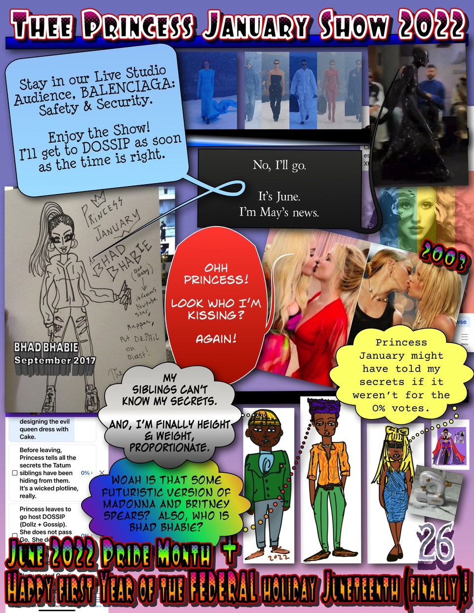  "Thee" Princess January Show 2022 : Copycat pg. 26