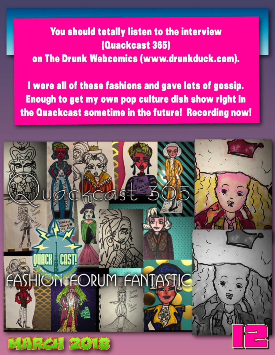 The Princess January Show Season 2 : Episode 4 : March 2018 : Pg. 12