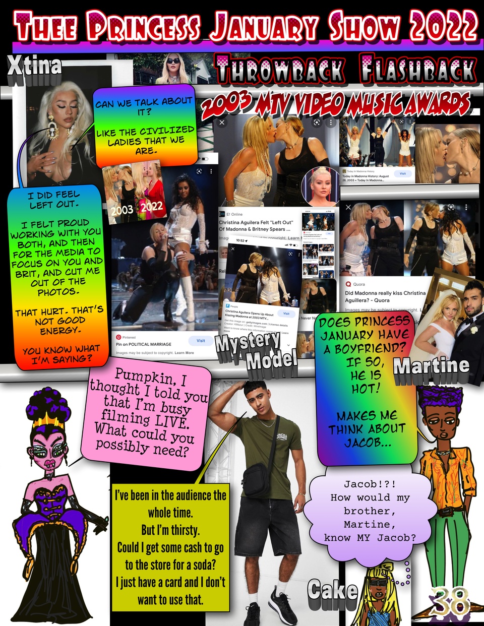  "Thee" Princess January Show 2022 : Copycat pg. 38