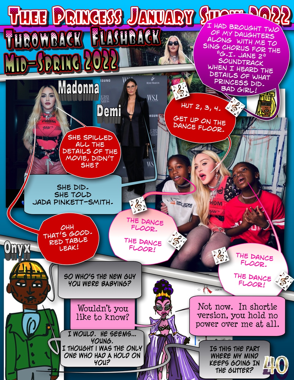 "Thee" Princess January Show 2022 : Copycat pg. 40