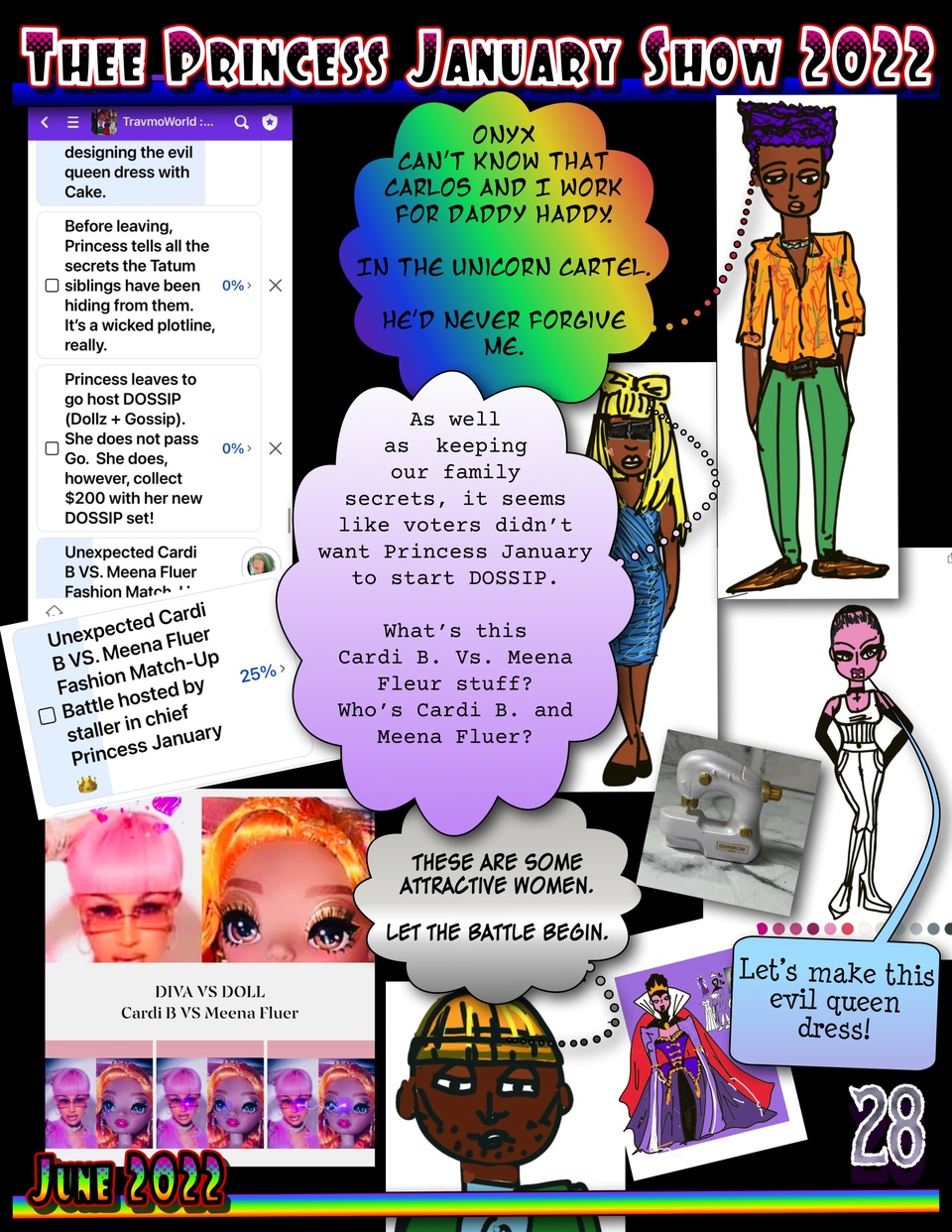  "Thee" Princess January Show 2022 : Copycat pg. 28