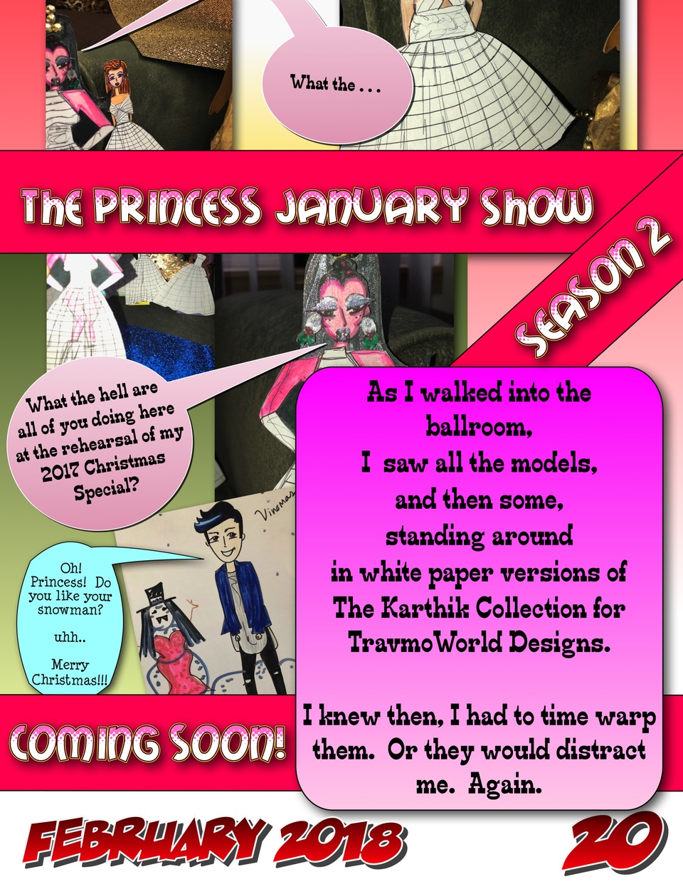 The Princess January Show : The Takeover : #Pageant 2  2018 Pg. 20