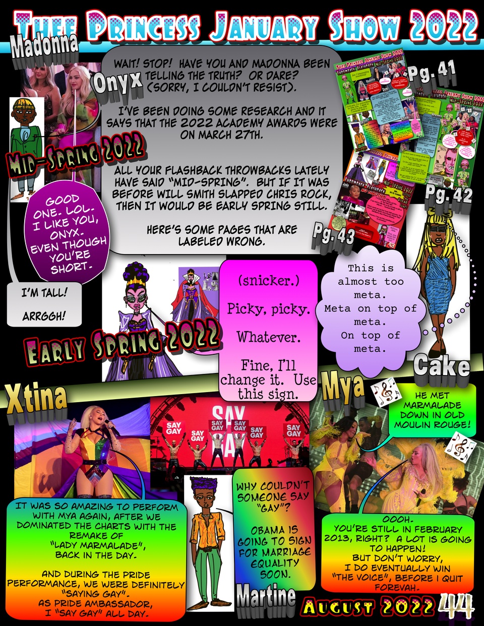  "Thee" Princess January Show 2022 : Copycat pg. 44
