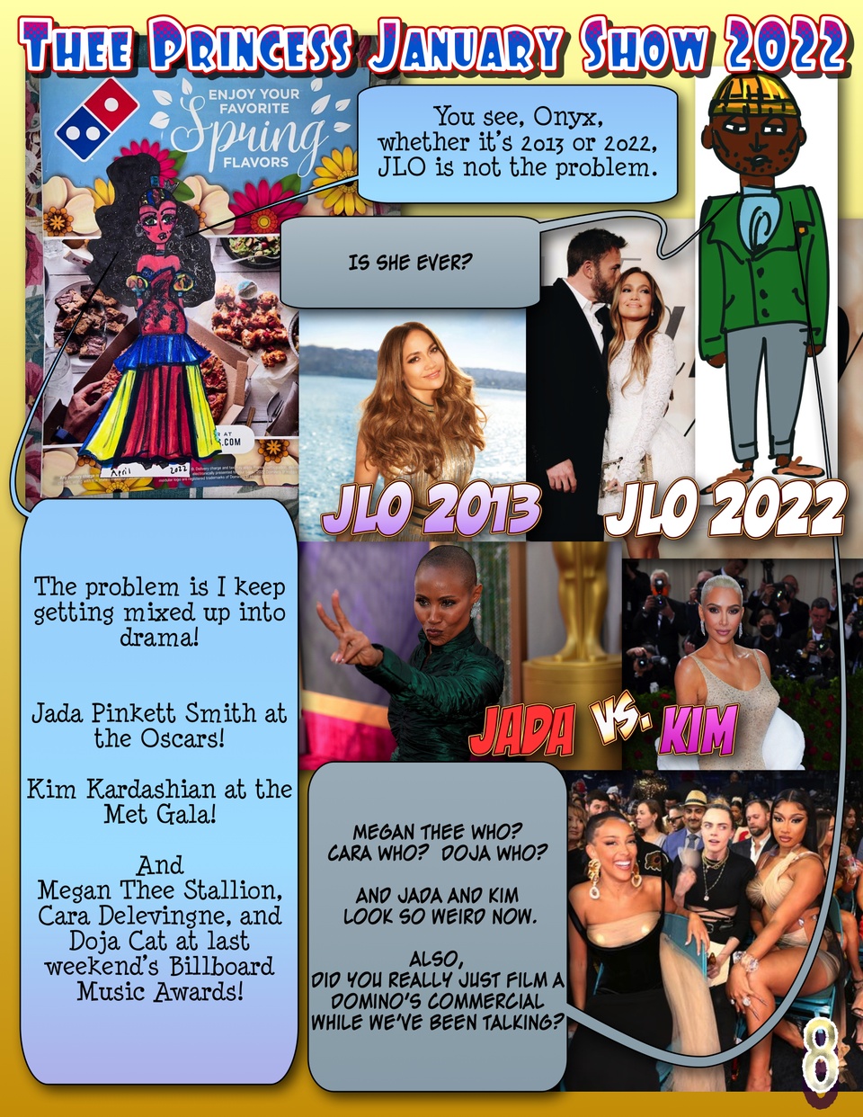 "Thee" Princess January Show 2022 : Copycat pg. 8