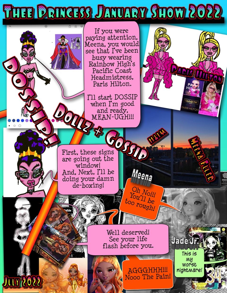  "Thee" Princess January Show 2022 : Copycat pg. 34