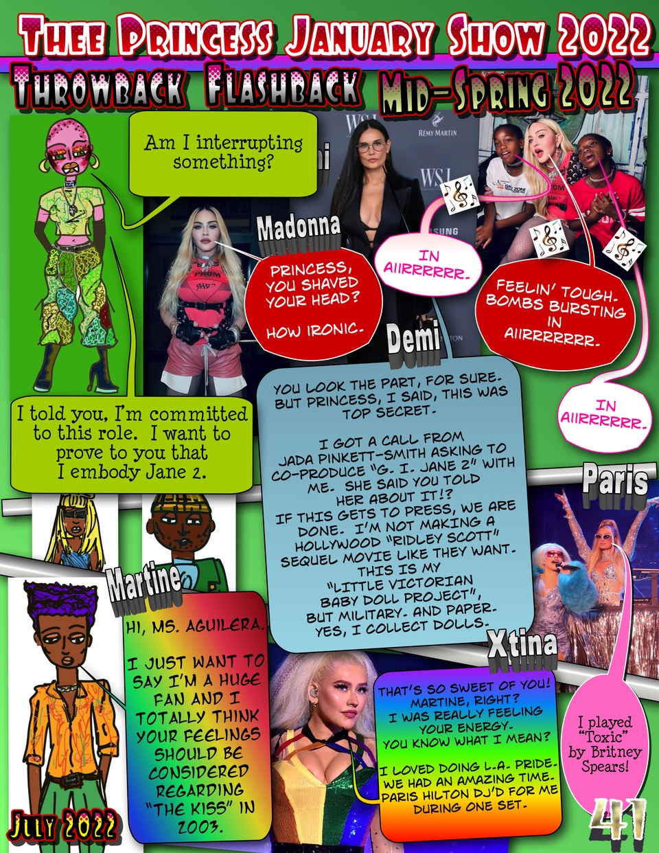  "Thee" Princess January Show 2022 : Copycat pg. 41