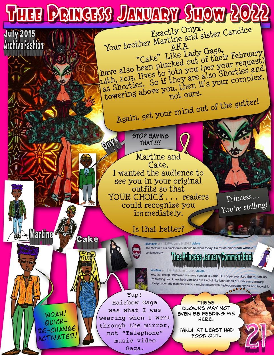  "Thee" Princess January Show 2022 : Copycat pg. 21