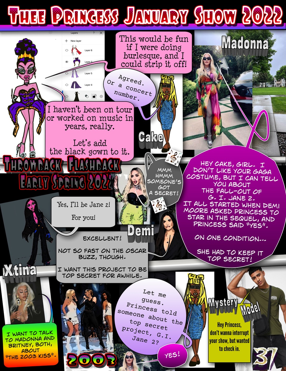  "Thee" Princess January Show 2022 : Copycat pg. 37