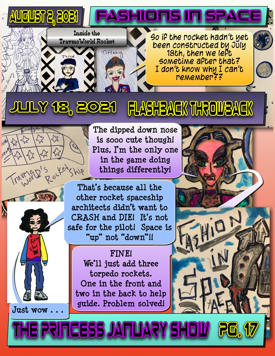  The Princess January Show 2021 : Fashions in Space Pg. 17