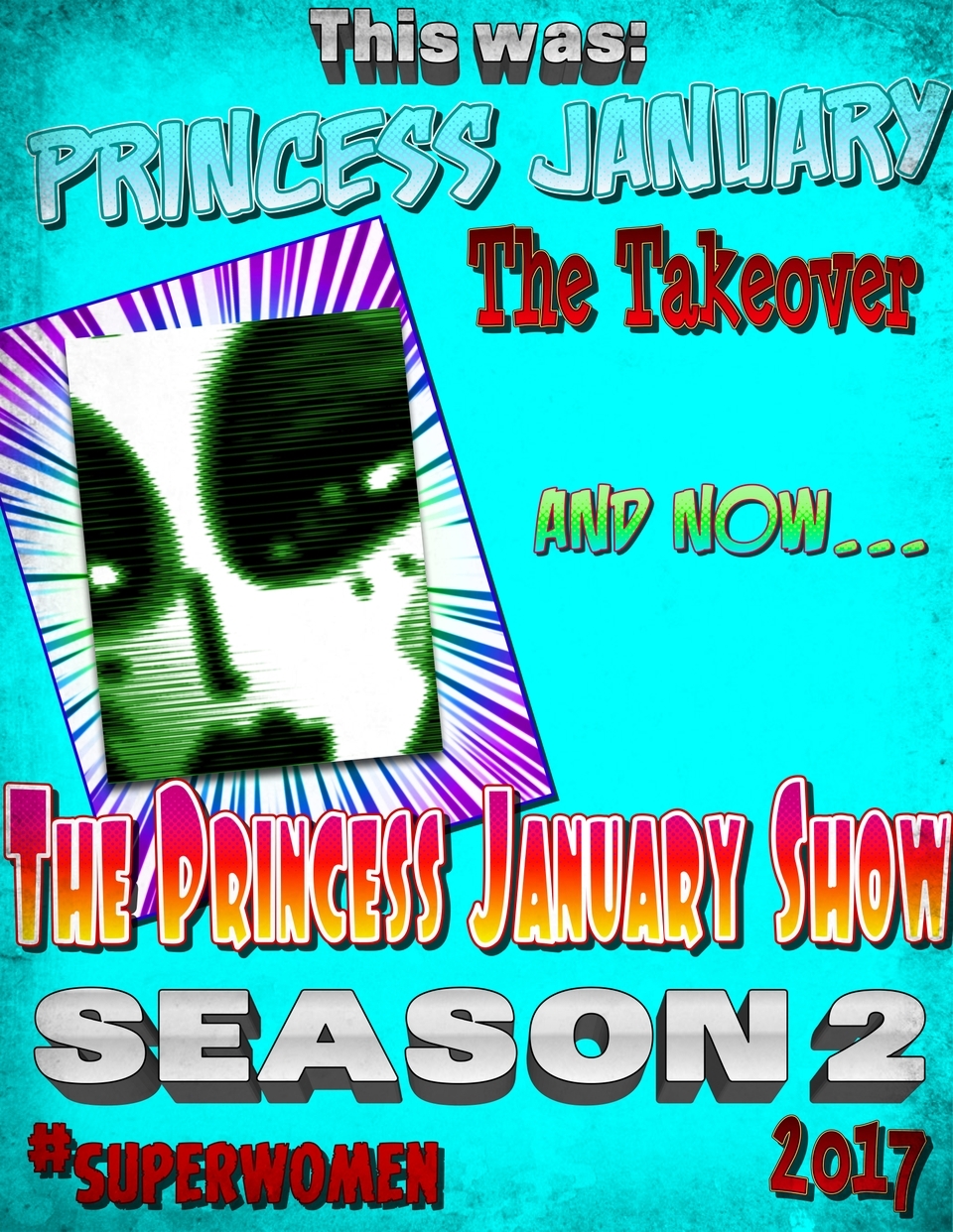 Princess January : The Takeover October 2017 : Back Cover