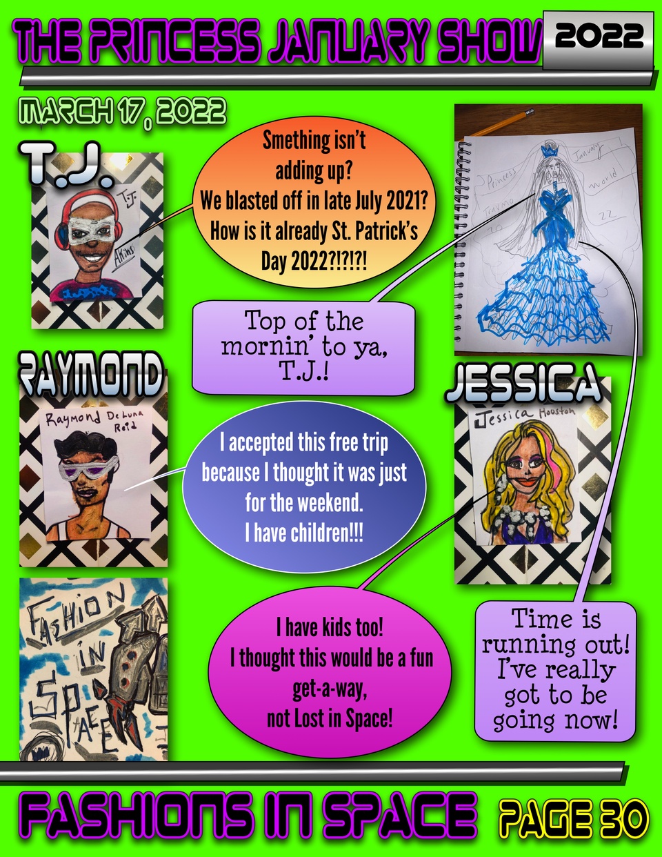  The Princess January Show 2021 : Fashions in Space Pg. 30