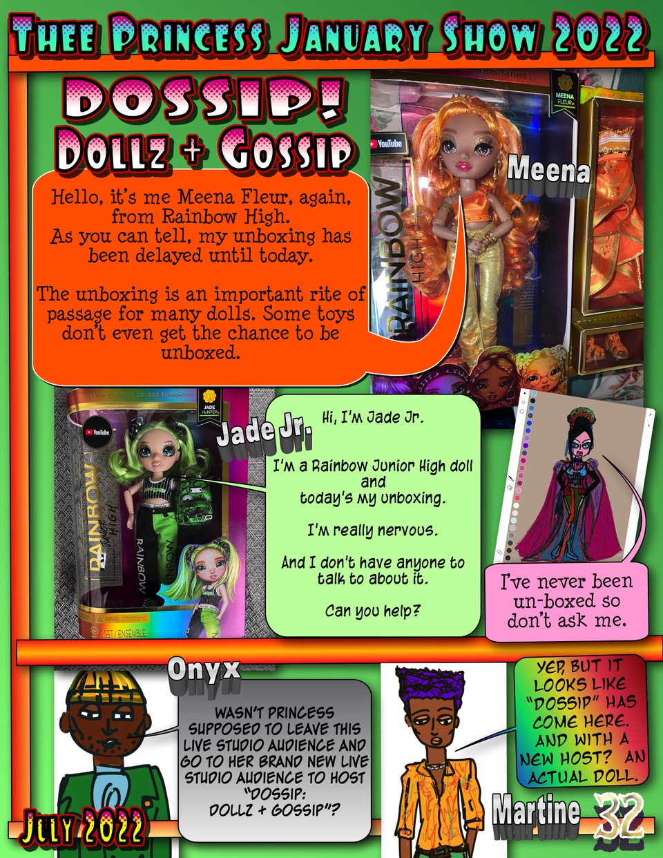  "Thee" Princess January Show 2022 : Copycat pg. 32