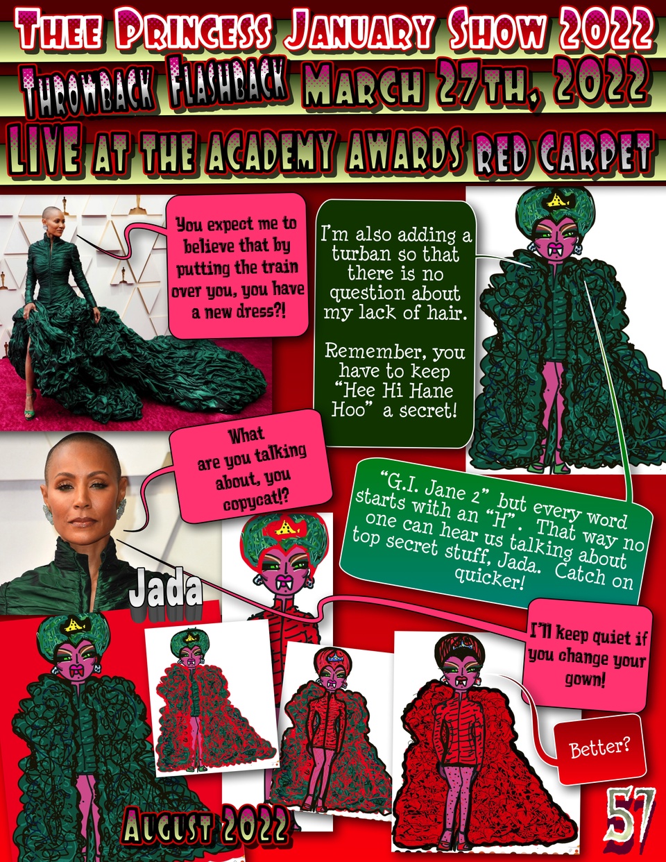 "Thee" Princess January Show 2022 : Copycat pg. 57