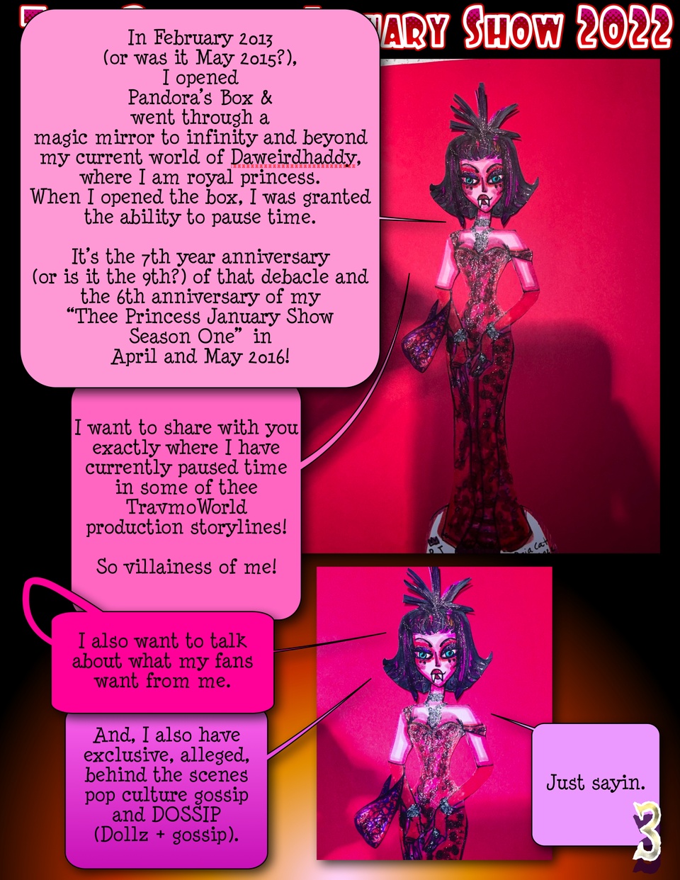  "Thee" Princess January Show 2022 : Copycat pg. 3