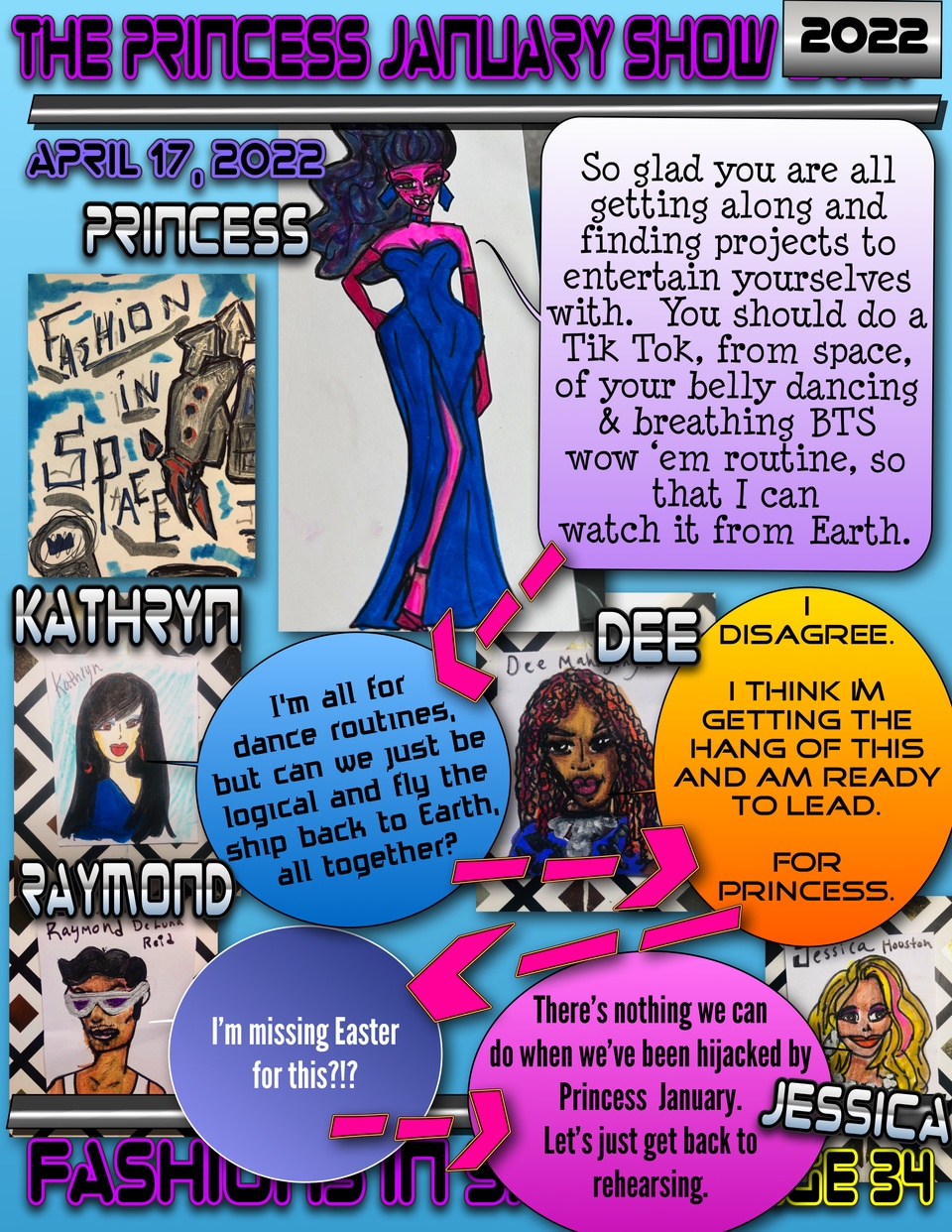 The Princess January Show 2021 : Fashions in Space Pg. 34