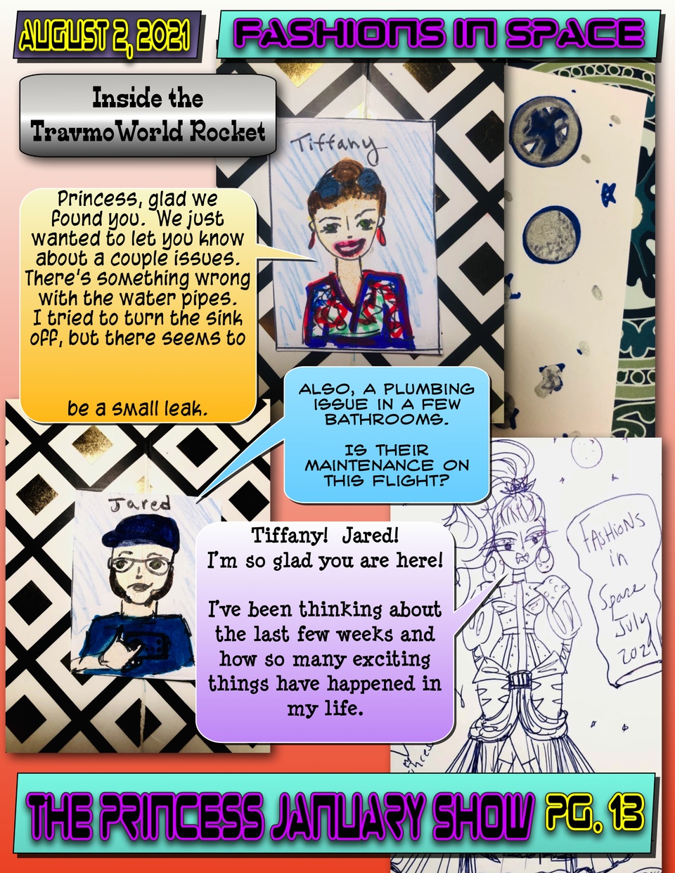  The Princess January Show 2021 : Fashions in Space Pg. 13