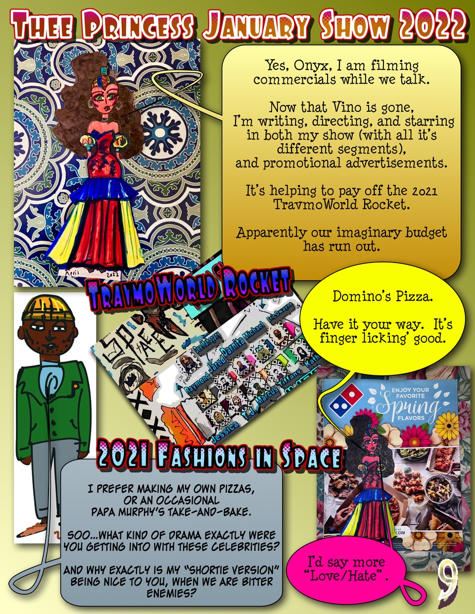  "Thee" Princess January Show 2022 : Copycat pg. 9