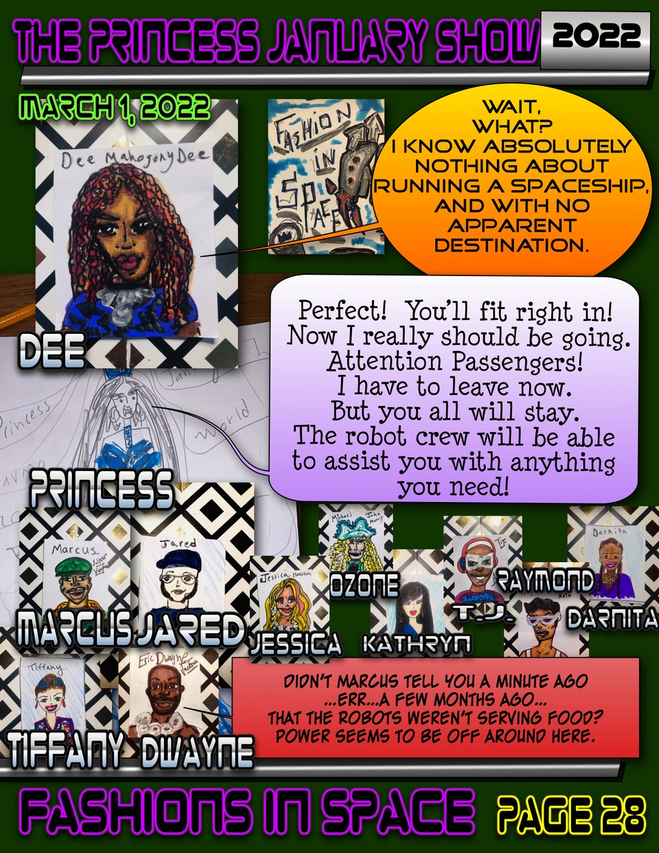 The Princess January Show 2021 : Fashions in Space Pg. 28