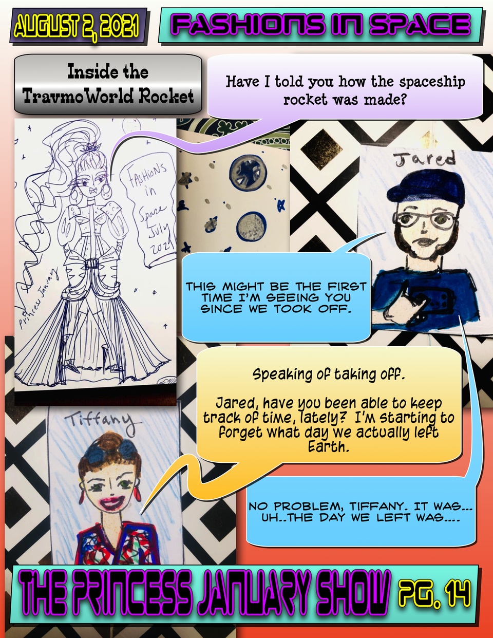 The Princess January Show 2021 : Fashions in Space Pg. 14