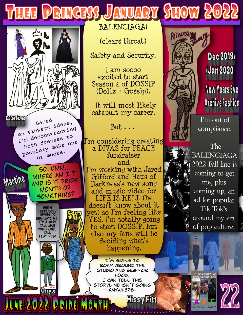 "Thee" Princess January Show 2022 : Copycat pg. 22