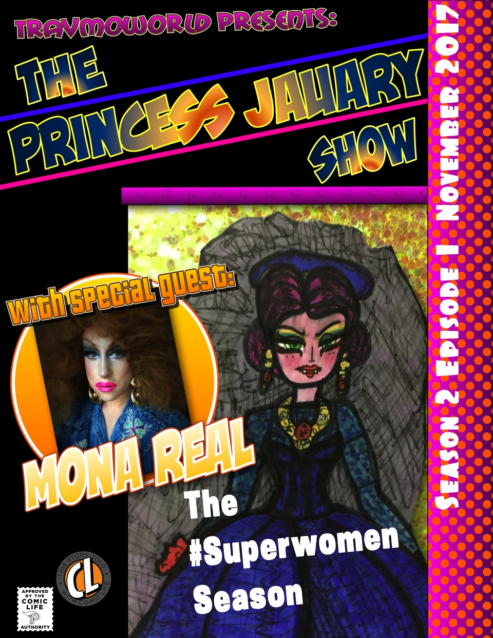 The Princess January Show : Season 2 November 2017 : Episode 1 : Front Cover