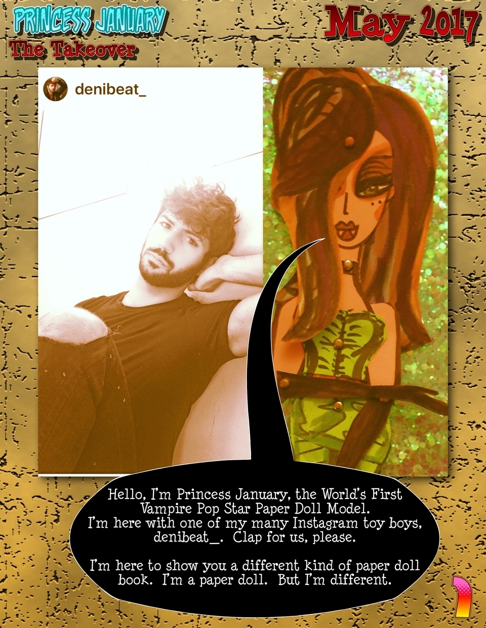 Princess January : The Takeover  May 2017 : Pg. 1