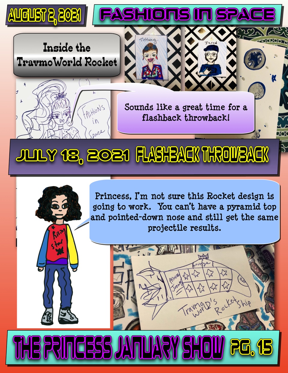  The Princess January Show 2021 : Fashions in Space Pg. 15