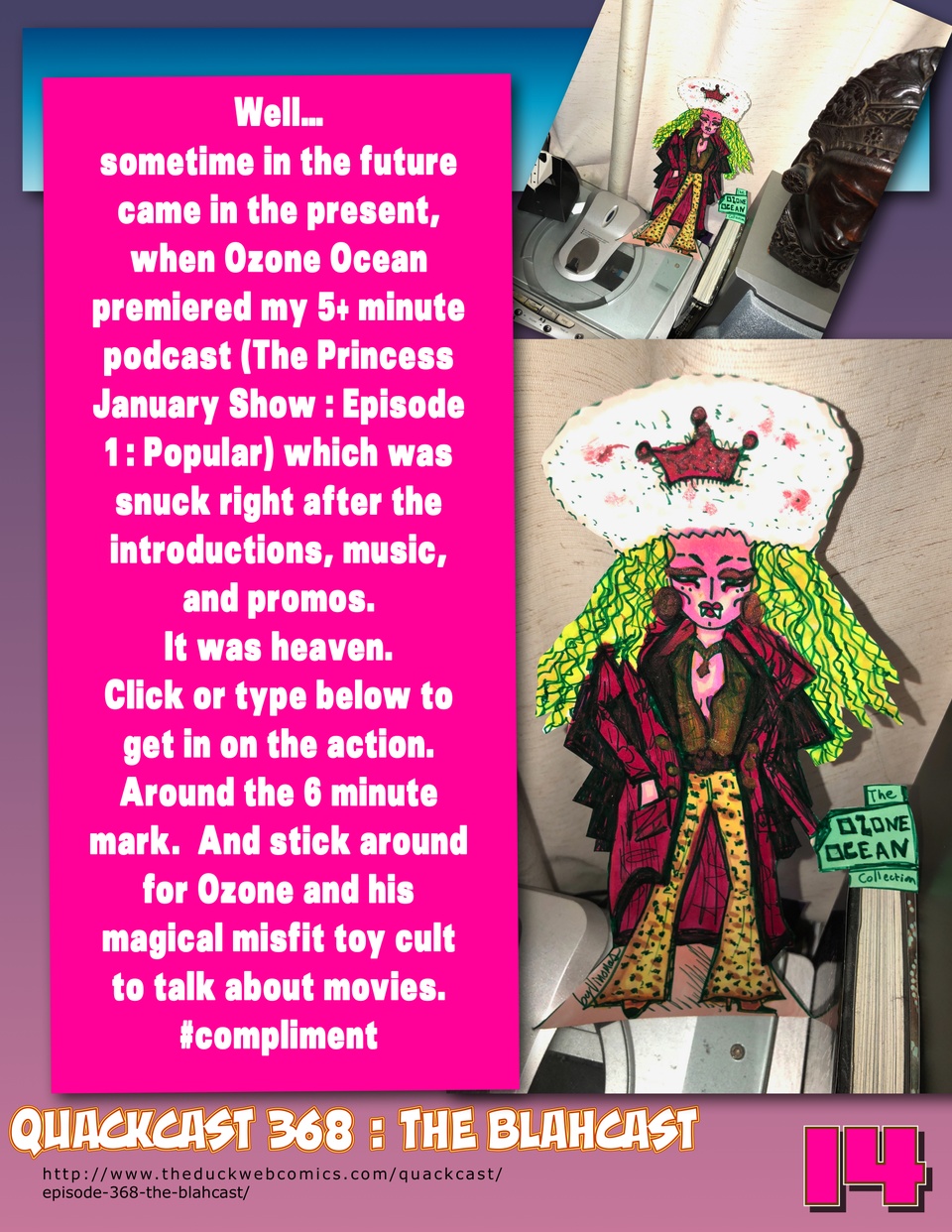 The Princess January Show Season 2 : Episode 4 : April 2018 : Pg. 14