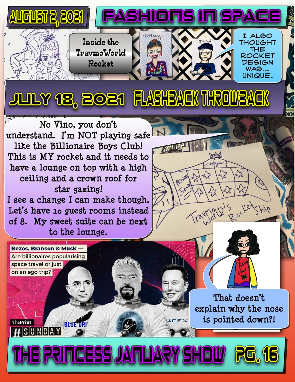 The Princess January Show 2021 : Fashions in Space Pg. 16