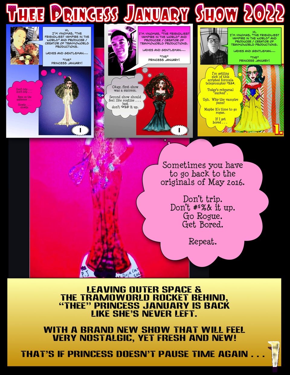 "Thee" Princess January Show 2022 : Copycat pg. 1