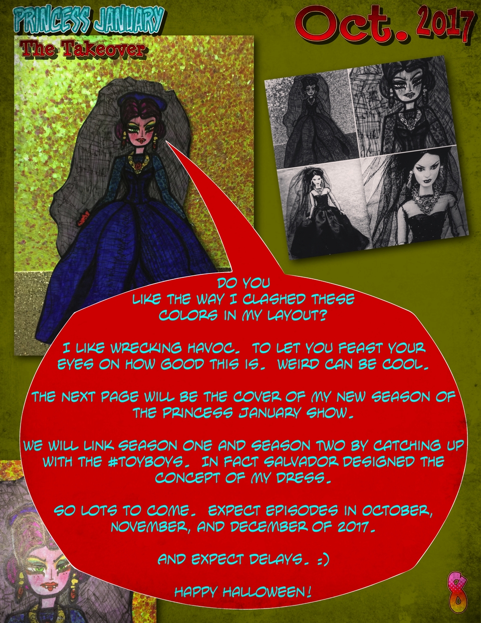 Princess January : The Takeover October 2017 : Pg. 8