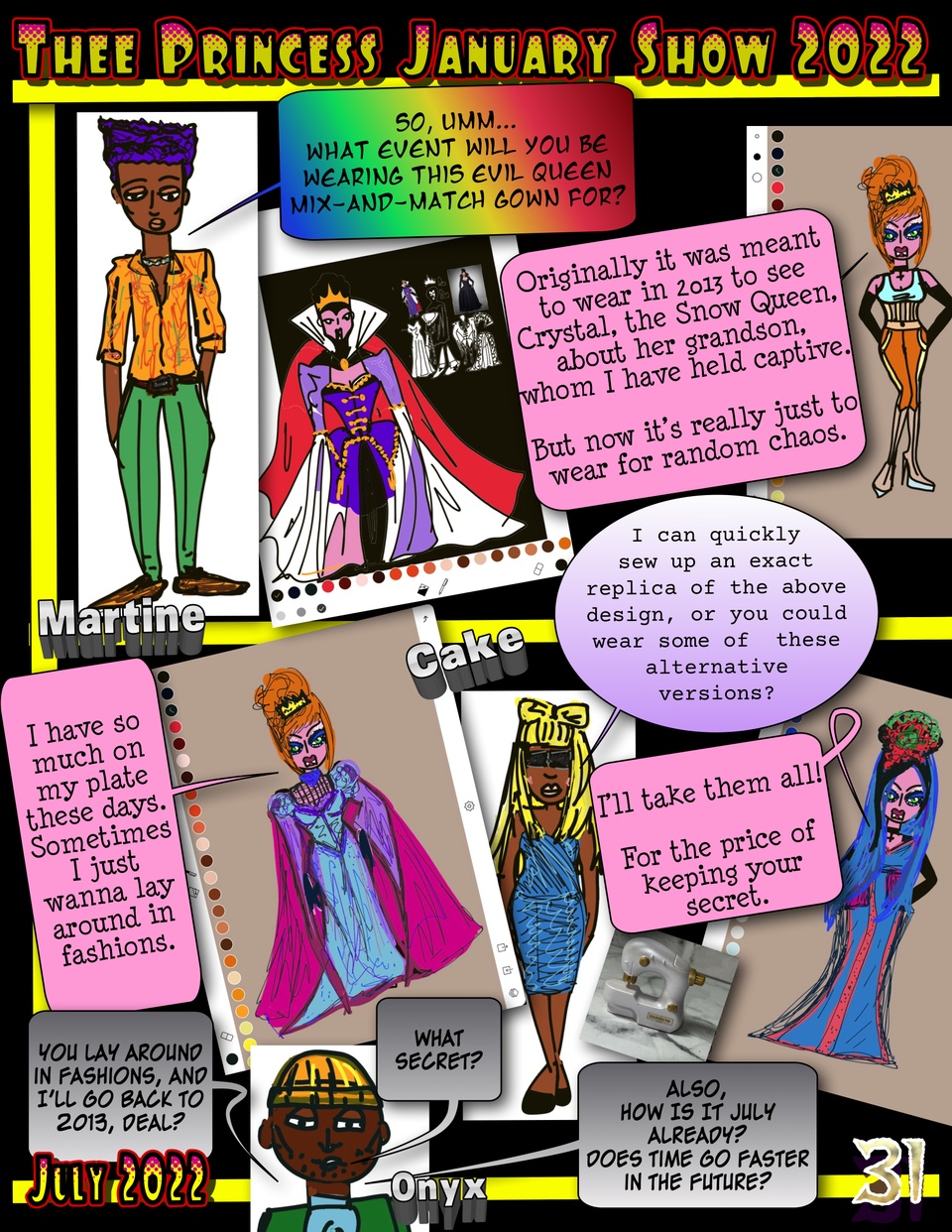  "Thee" Princess January Show 2022 : Copycat pg. 31