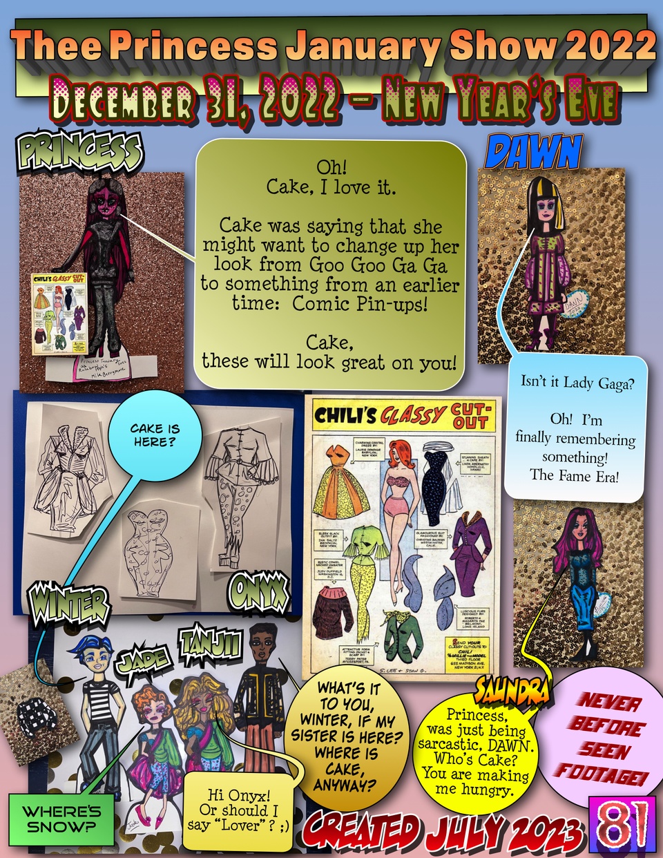 "Thee" Princess January Show 2022 : Copycat pg. 81