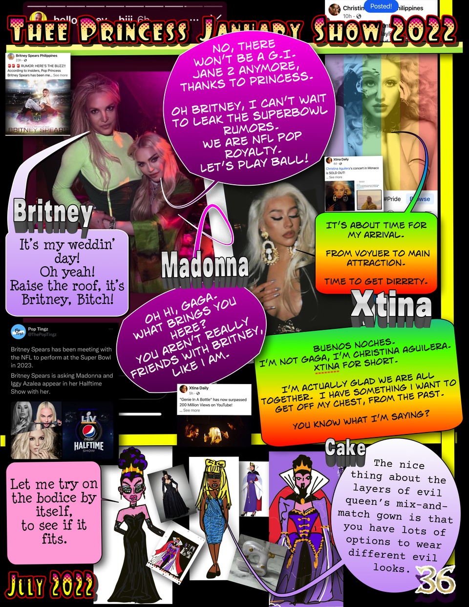  "Thee" Princess January Show 2022 : Copycat pg. 36