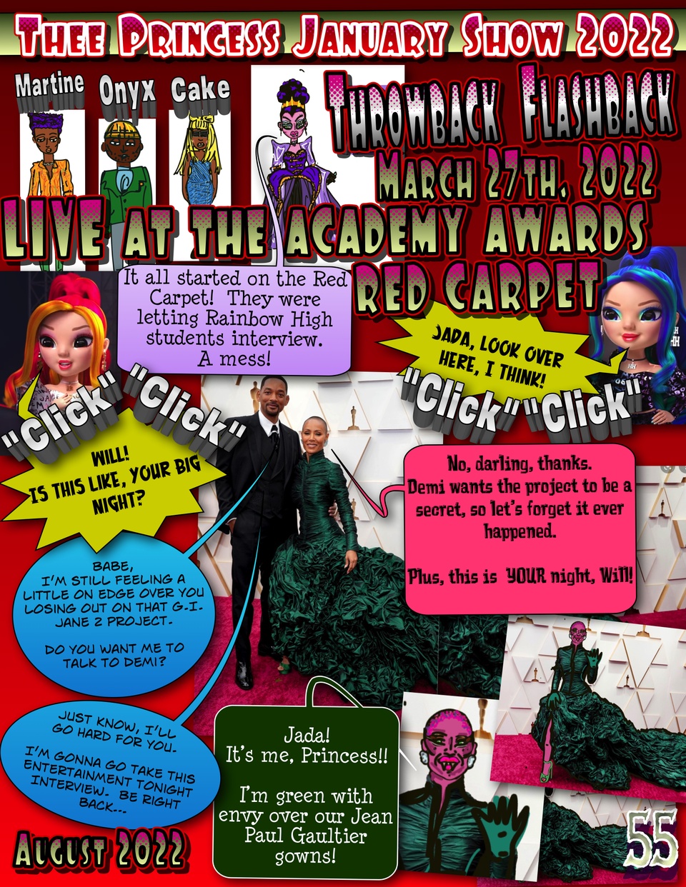  "Thee" Princess January Show 2022 : Copycat pg. 55