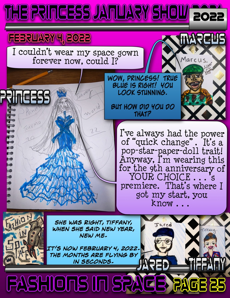  The Princess January Show 2021 : Fashions in Space Pg. 25